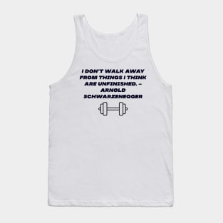 i dont walk away Tank Top